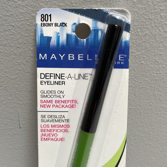 Maybelline Define A Line Eyeliner, Ebony Black - Picture 2 of 8